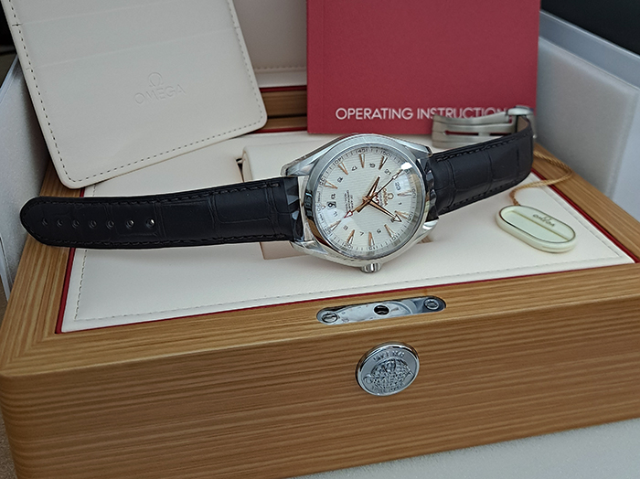 Omega Seamaster Aqua Terra 150M Co-Axial GMT Wristwatch Ref. 231.13.43.22.02.004